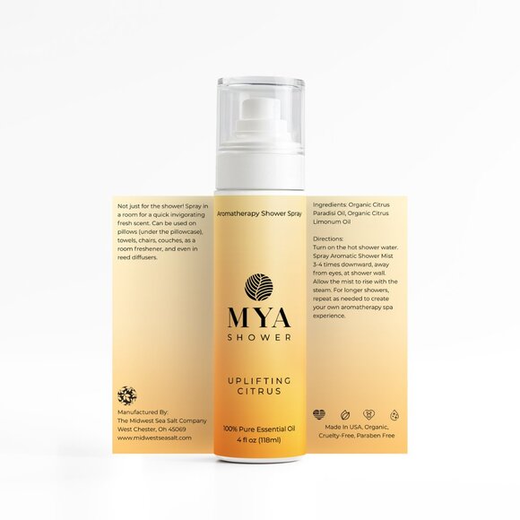 Uplifiting Citrus Aromatherapy Shower Mist Spray - Picture 7 of 7